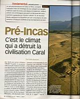 La fin de la civilisation de Caral